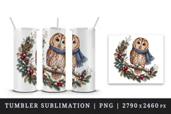 Christmas tumbler, mug wrap, clipart sublimation design Product Image 4