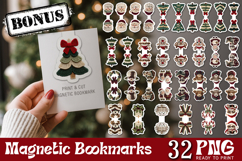 trendy bookmarks designs being used as trendy Christian Christmas bookmarks print