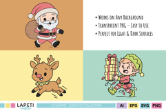 printable christmas png graphics for holiday crafts