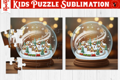 Kids puzzle | Christmas Scenes | glass ball Product Image 1