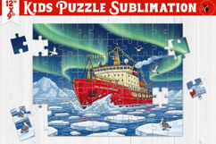 Kids puzzle | Christmas Scenes | The Polar Star Product Image 1