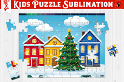 Kids puzzle | Christmas Scenes | Christmas House Product Image 1