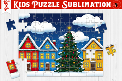 Kids puzzle | Christmas Scenes | Christmas House Product Image 1
