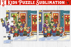 Kids puzzle | Christmas Scenes | Christmas carol Product Image 1