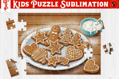 Kids puzzle | Christmas Scenes | Christmas treats Product Image 1