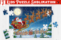 Kids puzzle | Christmas Scenes | Santa Claus Product Image 1