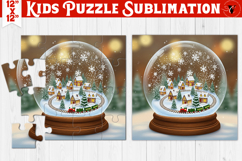 Kids puzzle | Christmas Scenes | glass ball Product Image 1