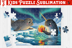 Kids puzzle | Christmas Scenes | Polar Animals Product Image 1