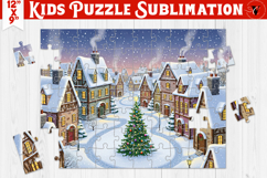 Kids puzzle | Christmas Scenes | Christmas Tree Product Image 1