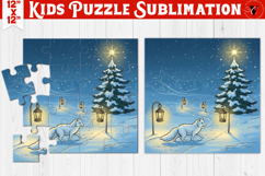 Kids puzzle | Christmas Scenes | Christmas Tree Product Image 1