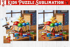 Kids puzzle | Christmas Scenes | Christmas decorations Product Image 1