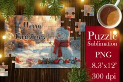 Christmas Puzzles PNG |Kids Puzzles Sublimation 3 Product Image 5