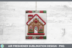 GorgeousChristmas Quilted Patchwork Air Freshener design.