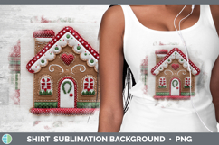 GorgeousChristmas Quilted Patchwork Shirt design.
