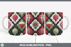 GorgeousChristmas Quilted Patchwork Mug Wrap design.