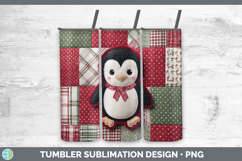 GorgeousChristmas Quilted Patchwork Tumbler design.