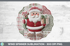 GorgeousChristmas Quilted Patchwork Wind Spinner design.