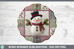 GorgeousChristmas Quilted Patchwork Wind Spinner design.