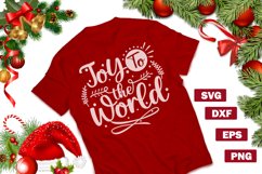 Christmas SVG quotes | Joy to the world Product Image 1