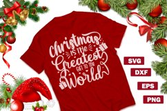 Christmas SVG quotes | Christmas is the greatest gift Product Image 1