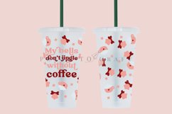 christmas quotes starbucks 24oz cold cup wrap svg presized template for tumbler venti suitable for cricut and silhouette