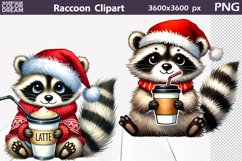 Cute Raccoon Halloween Bundle | Funny Raccoon Christmas Product Image 6