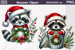 Cute Raccoon Halloween Bundle | Funny Raccoon Christmas Product Image 8