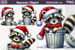 Cute Raccoon Halloween Bundle | Funny Raccoon Christmas Product Image 9