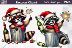 Cute Raccoon Halloween Bundle | Funny Raccoon Christmas Product Image 10