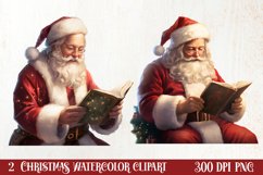 Christmas Reading Sublimation, Christmas Clipart Product Image 1
