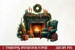 Christmas Reading Sublimation, Christmas Clipart Product Image 1