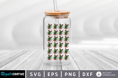 Christmas Red Bell SVG, Christmas Libbey SVG Design Product Image 1