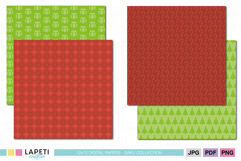 Christmas printable backgrounds for projects