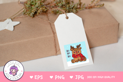 Christmas Reindeer clipart kawaii clipart png Cute vector Product Image 4