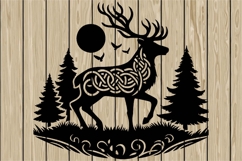 113 Christmas Elements Silhouette Stencil Mega Bundle SVG Product Image 9