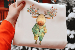 Christmas Reindeer Clipart Sublimation Product Image 2