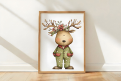 Christmas Reindeer Clipart Sublimation Product Image 3