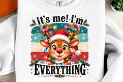 Christmas Reindeer Couple PNG Product Image 1