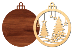 Christmas Reindeer Laser Cut SVG Product Image 2