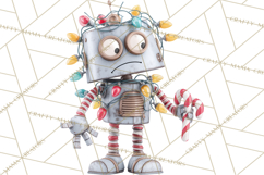 Christmas Robot Clipart PNG, Fun Christmas Png Product Image 5