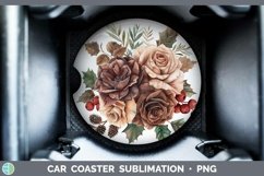 GorgeousChristmas Car Coaster design.