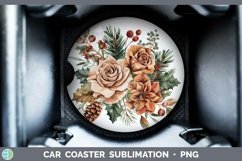 GorgeousChristmas Car Coaster design.