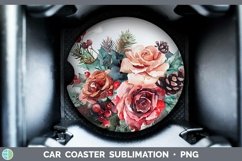 GorgeousChristmas Car Coaster design.