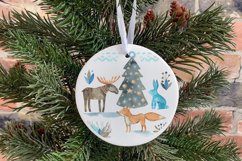 Christmas Ornament Sublimation. Gif tags PNG Product Image 7