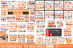 Fall SVG Bundle,thanksgiving Svg bundle,Fall Svg Design Product Image 1