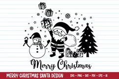 Christmas Svg, Merry Christmas Svg, Christmas Shirt Svg. Product Image 1