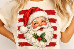 Christmas Santa Brushstroke Clipart PNG Product Image 4