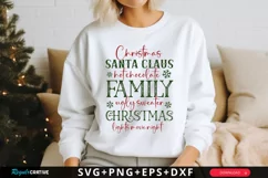 Christmas Santa Claus Hot SVG , Christmas SVG Design Product Image 1