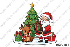 Christmas Santa Claus PNG Product Image 1