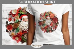 3D Christmas Santa v18 T-shirt Sublimation Product Image 1